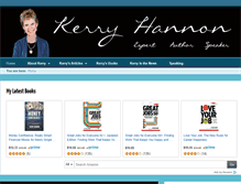 Tablet Screenshot of kerryhannon.com